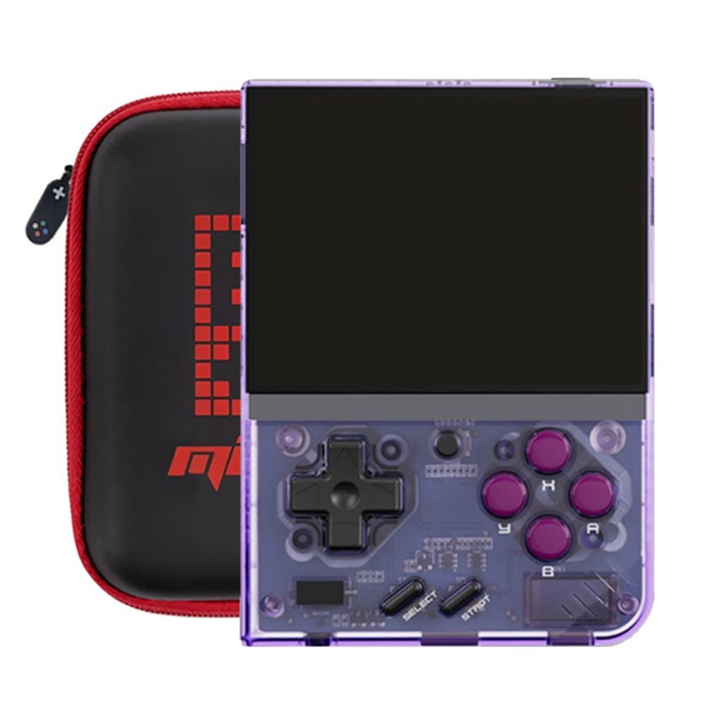 Retro Gaming Gif - Miyoo Mini Plus เครื่องเล่นเกมพกพาคลาสสิคย้อนยุค หน้าจอ IPS
