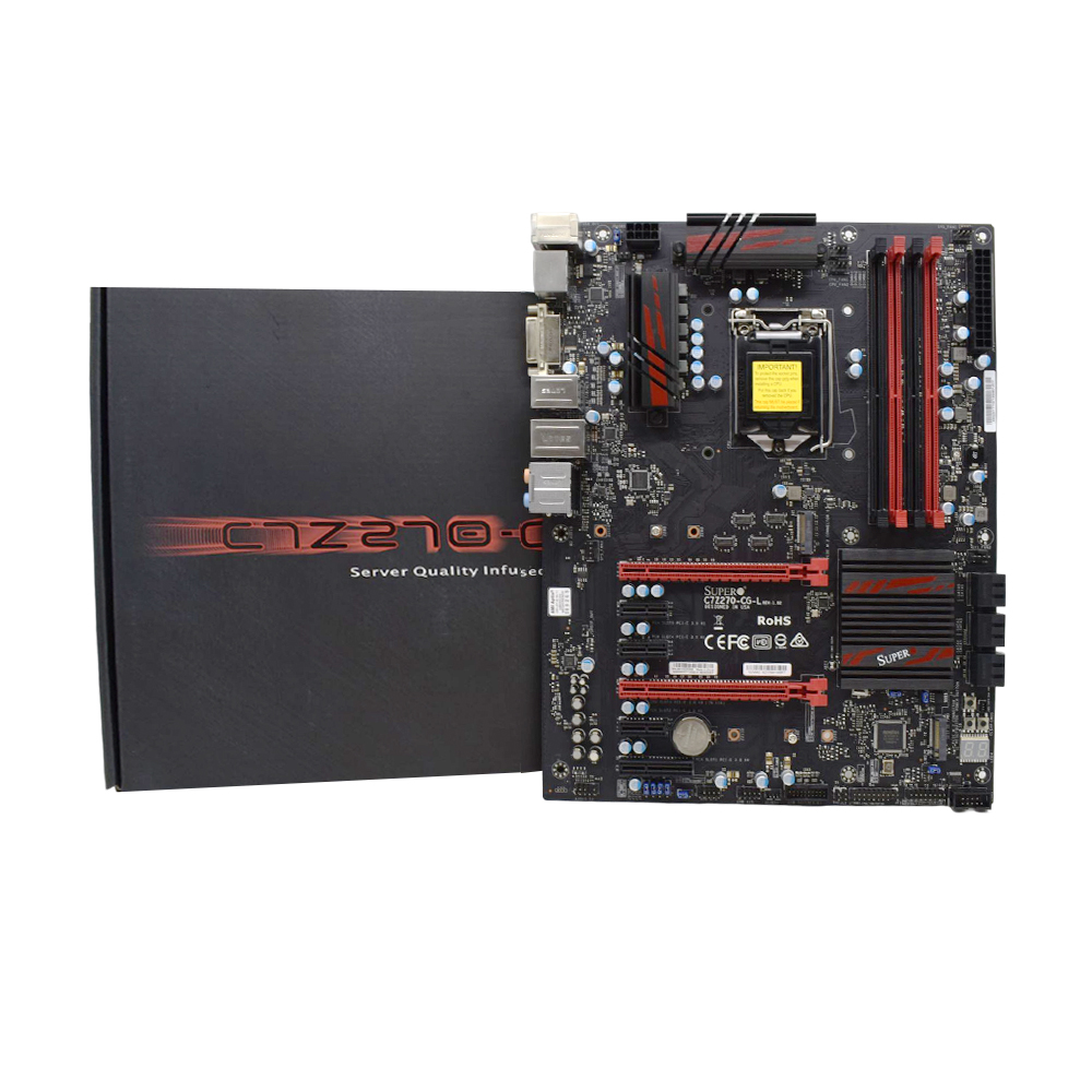 Intel Cpu Core I5 - ซุปเปอร์ไมโคร แบรนด์ใหม่ C7Z270-CG-L Z270 LGA 1151