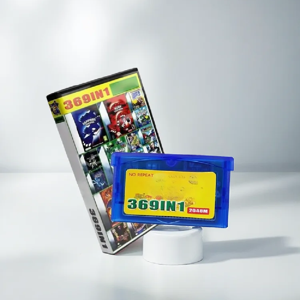 Retro Gaming Gif - 369 ใน 1 ตลับเกม GBA การ์ดเกมคอมโบ