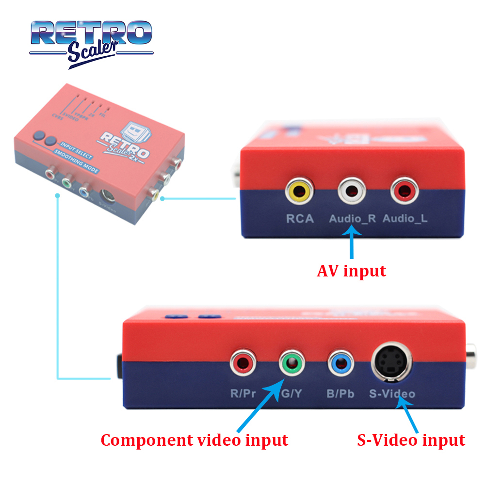 RetroScaler2x A/V เป็น HDMI ®  - Retro Gaming Hard Drive บทวิจารณ์และราคา