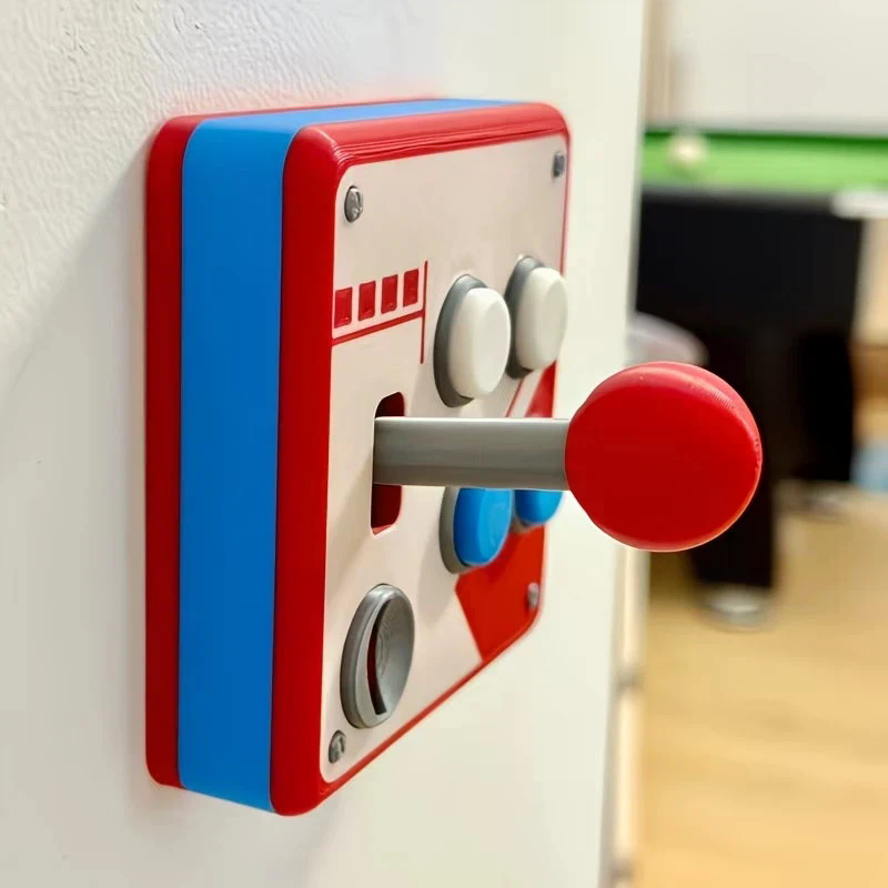 แผงสวิตช์ไฟรูปจอยสติ๊กเกมอาร์เ - Retro Gaming Room บทวิจารณ์และราคา