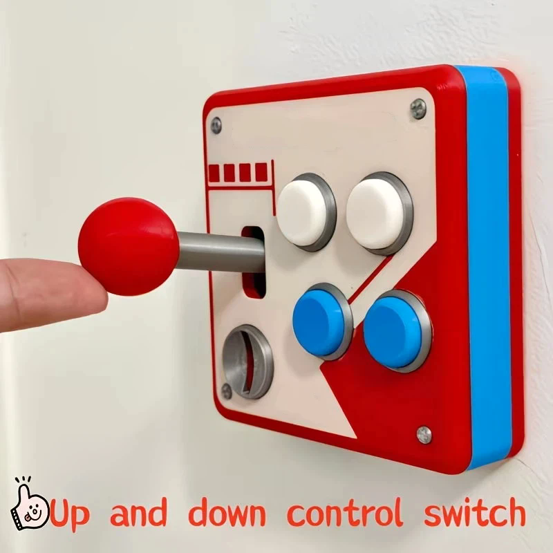 แผงสวิตช์ไฟรูปจอยสติ๊กเกมอาร์เ - Retro Gaming Room บทวิจารณ์และราคา