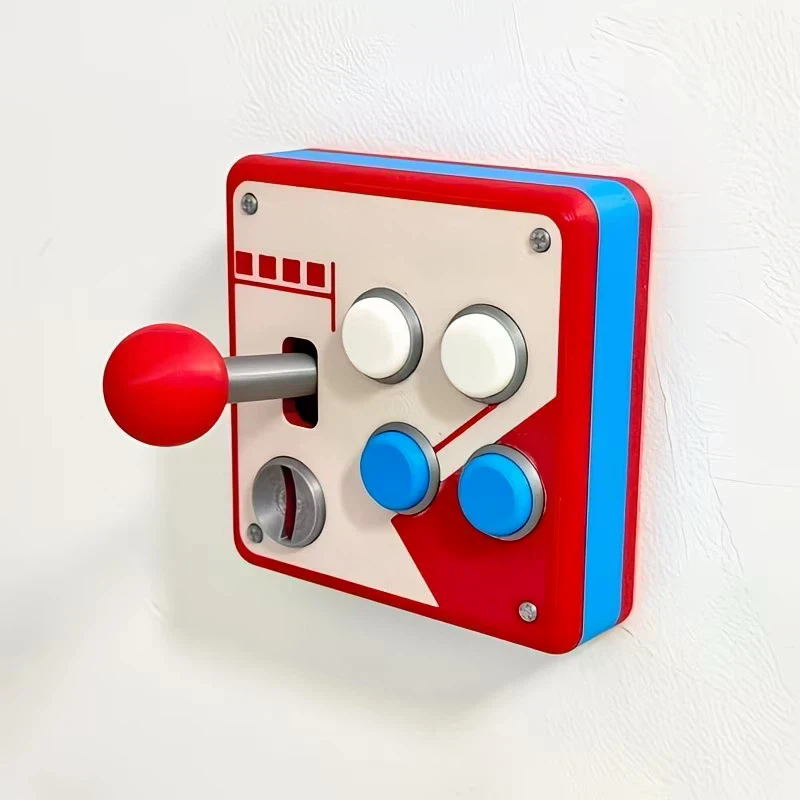 แผงสวิตช์ไฟรูปจอยสติ๊กเกมอาร์เ - Retro Gaming Room บทวิจารณ์และราคา