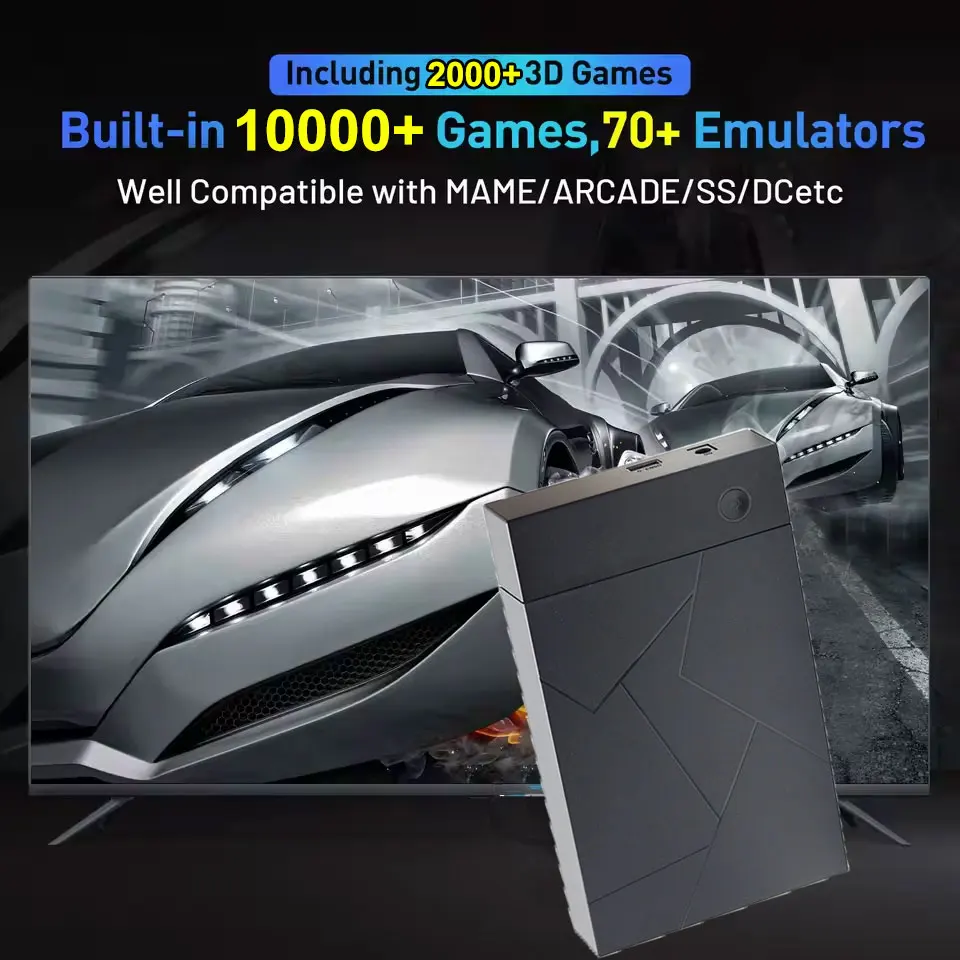 เกมเรโทร GameForge 4TB Batocer - Retro Gaming Universe บทวิจารณ์และราคา