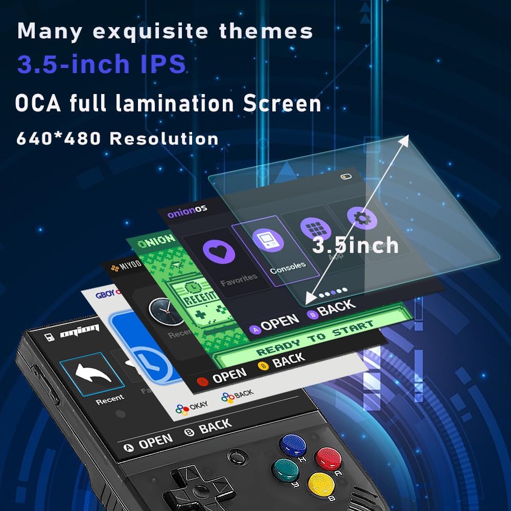 Miyoo Mini Plus เครื่องเล่นเกม - Retro Gaming Gif บทวิจารณ์และราคา
