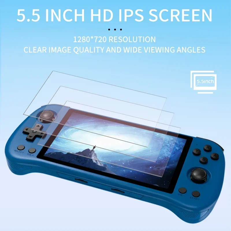 80000 เกม 512G POWKIDDY X55 5. - Retro Gaming Gif บทวิจารณ์และราคา