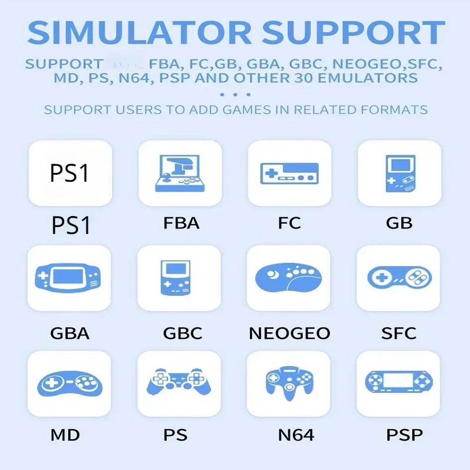 POWKIDDY X55 คอนโซลเกมพกพา เคร - Retro Gaming Gif บทวิจารณ์และราคา