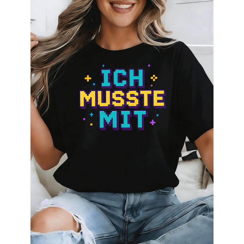 ฉันต้องใช้เสื้อยืดลายมีมภาษาเย - Retro Gaming Font บทวิจารณ์และราคา
