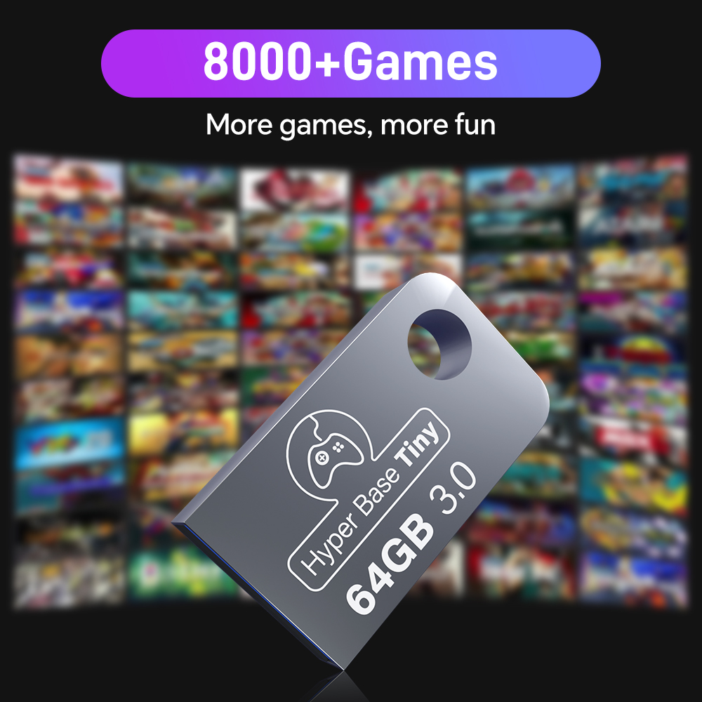 แฟลชไดรฟ์ USB เกมขนาดเล็กพกพา  - Retro Gaming Hard Drive บทวิจารณ์และราคา