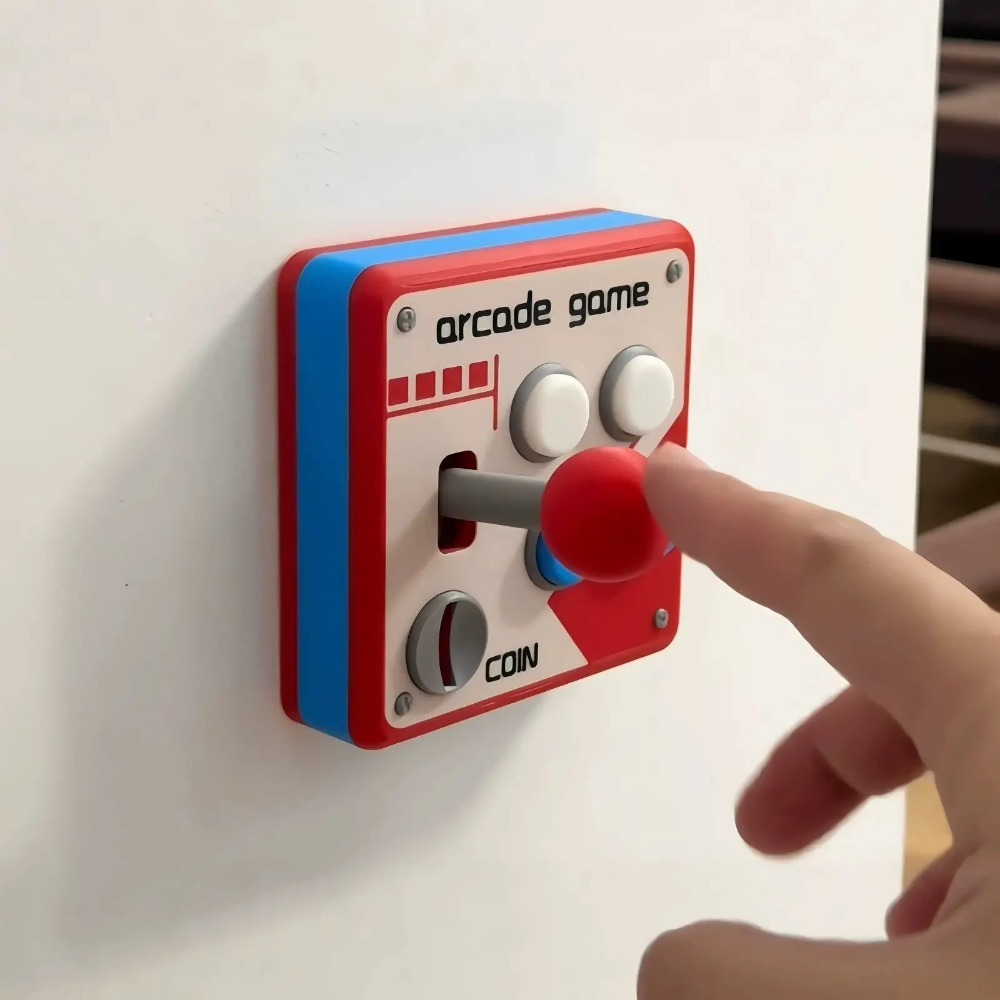 ฝาครอบจอยสติ๊กสไตล์เรโทร สำหรั - Retro Gaming Room บทวิจารณ์และราคา