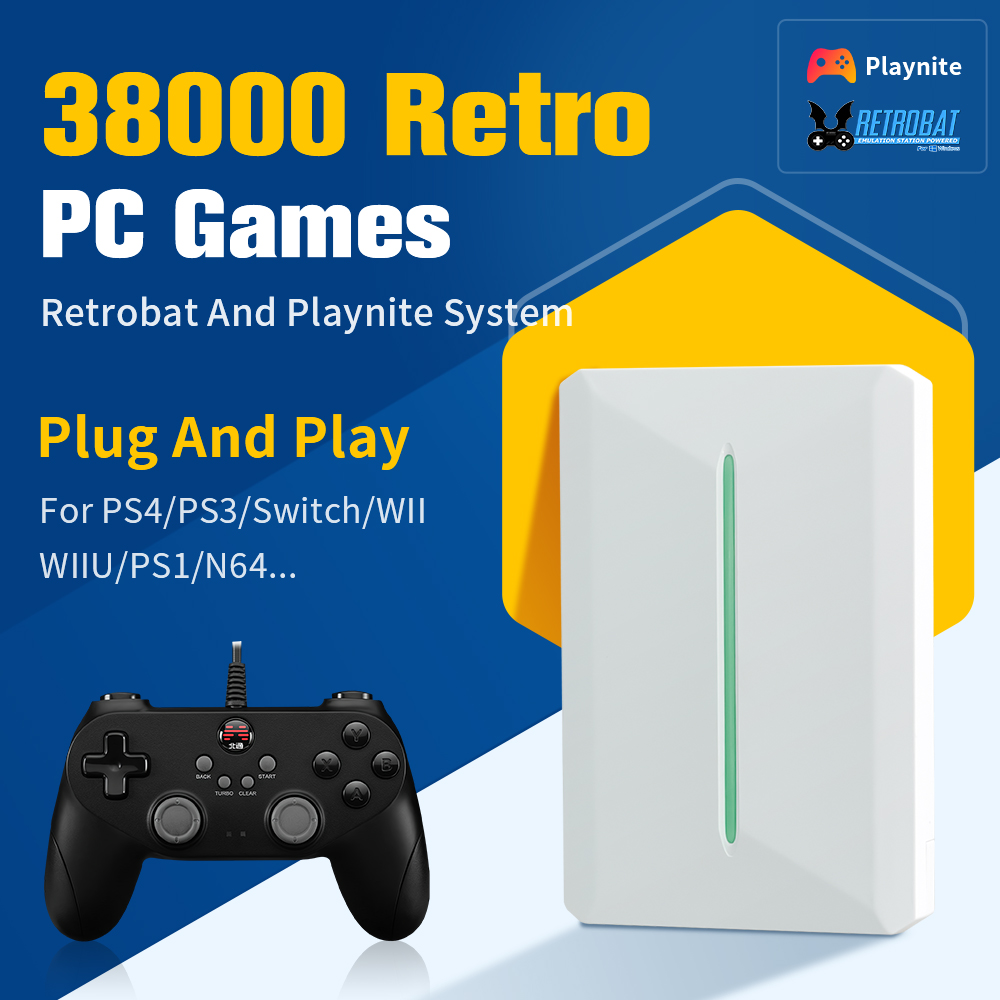 ฮาร์ดไดรฟ์เกมแบบพกพา 500GB สำห - Retro Gaming Hard Drive บทวิจารณ์และราคา
