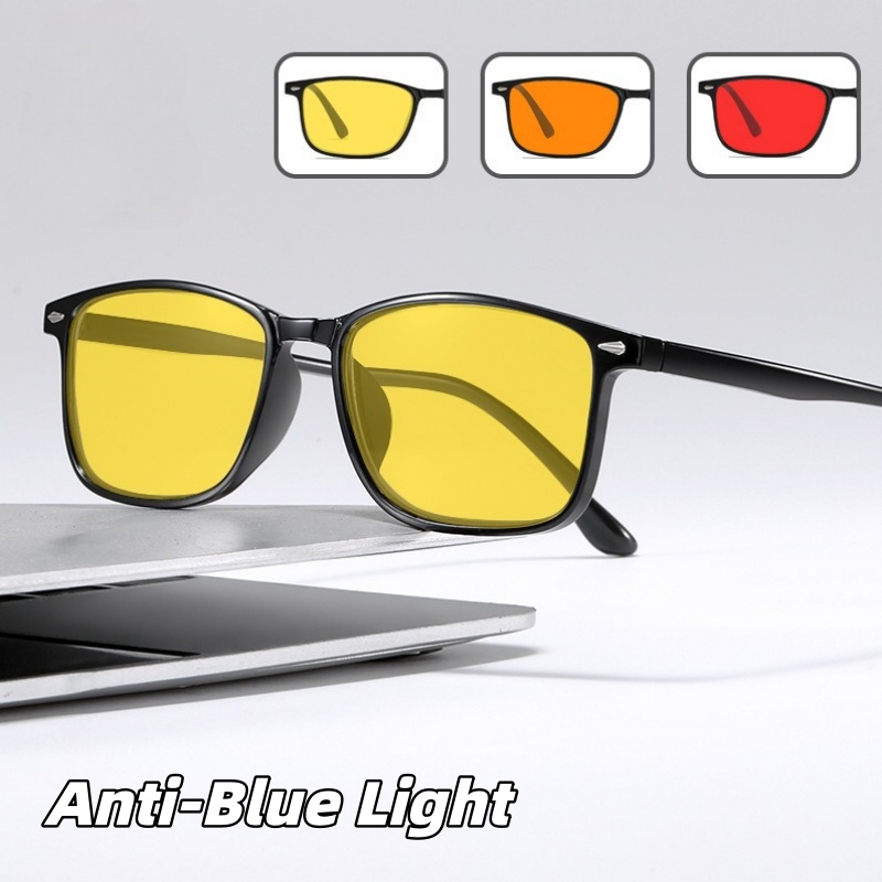 แว่นตาป้องกันแสงสีฟ้าทรงสี่เหล - Retro Gaming Universe บทวิจารณ์และราคา
