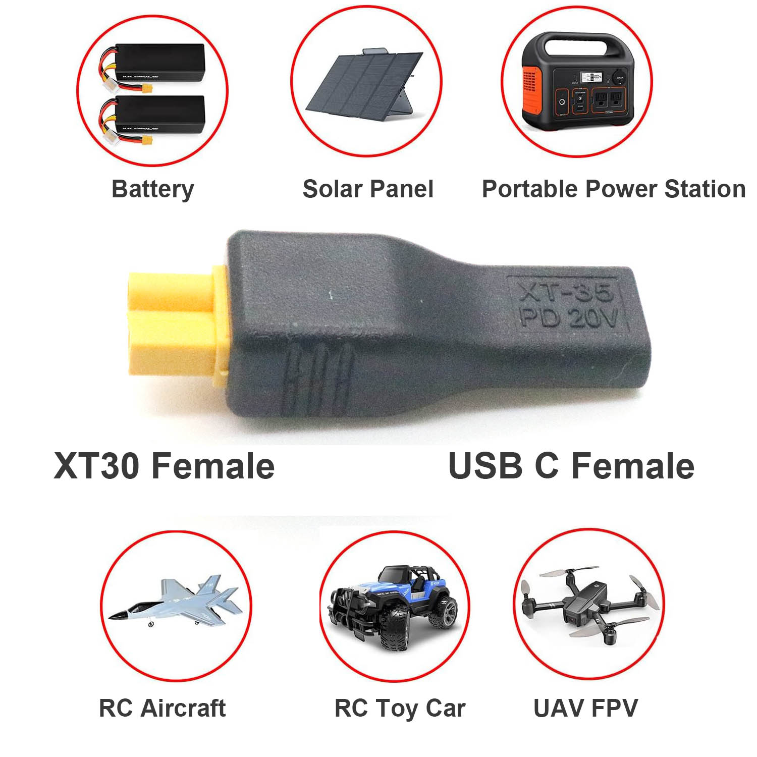อะแดปเตอร์แปลงไฟ USB Type C ตั - Controller Adapter Usb บทวิจารณ์และราคา