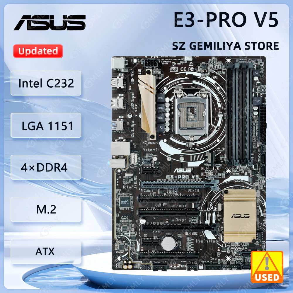 เอซุส E3-PRO V5 เมนบอร์ด LGA 1 - Intel Cpu Core I5 บทวิจารณ์และราคา