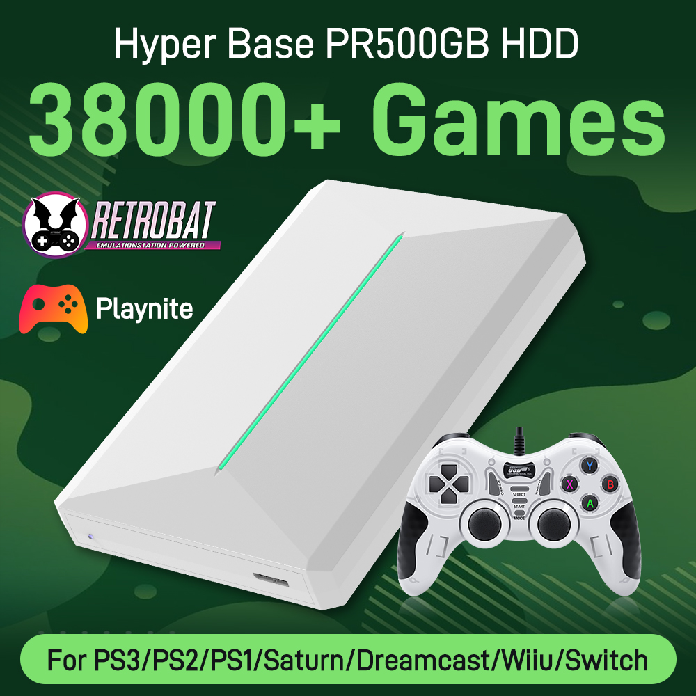 ฮาร์ดดิสก์ไดรฟ์ 500GB สำหรับเล - Retro Gaming Hard Drive บทวิจารณ์และราคา
