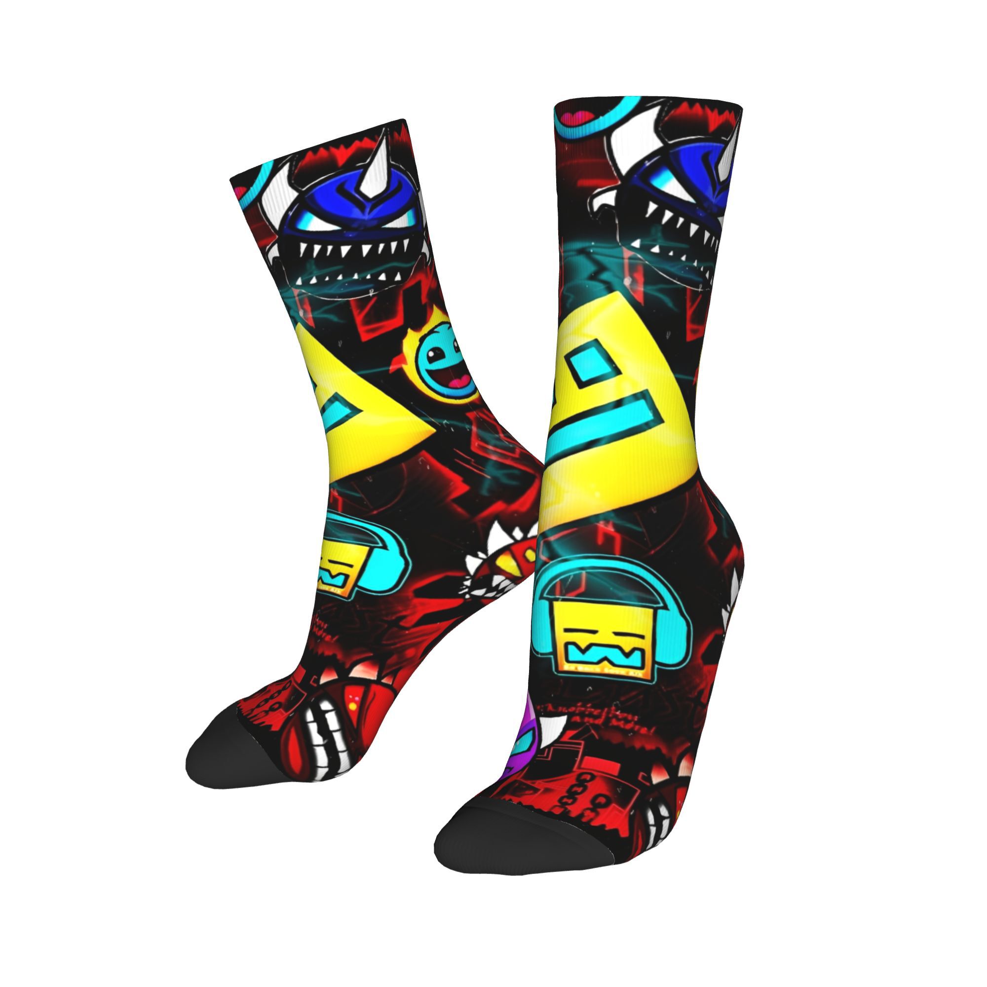 ถุงน่องลายเรขาคณิตสำหรับเล่นเก - Retro Gaming Gifts For Men บทวิจารณ์และราคา