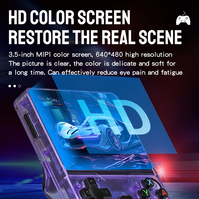 เครื่องเล่นเกมพกพา 128G RX6S ร - Retro Gaming Gif บทวิจารณ์และราคา