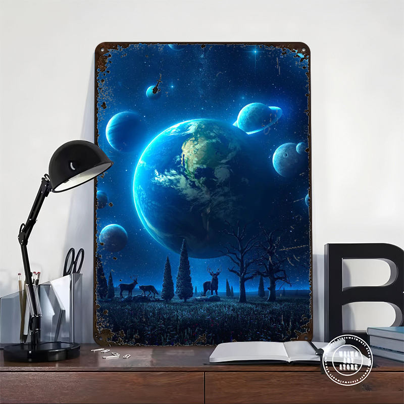 ป้ายโลหะวินเทจแบบกำหนดเองลายบล - Retro Gaming Universe บทวิจารณ์และราคา
