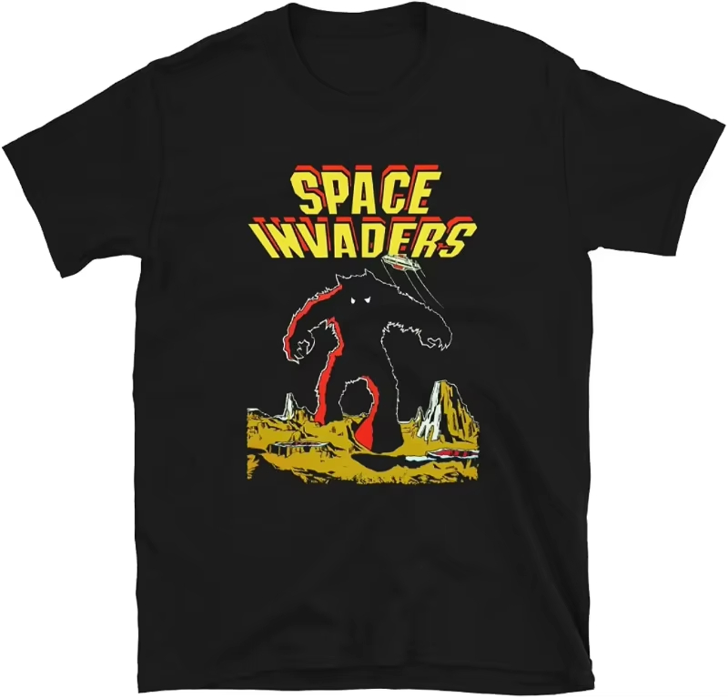 เสื้อยืดลายเกม Galaga สไตล์เรโ - Retro Gaming Gifts For Men บทวิจารณ์และราคา